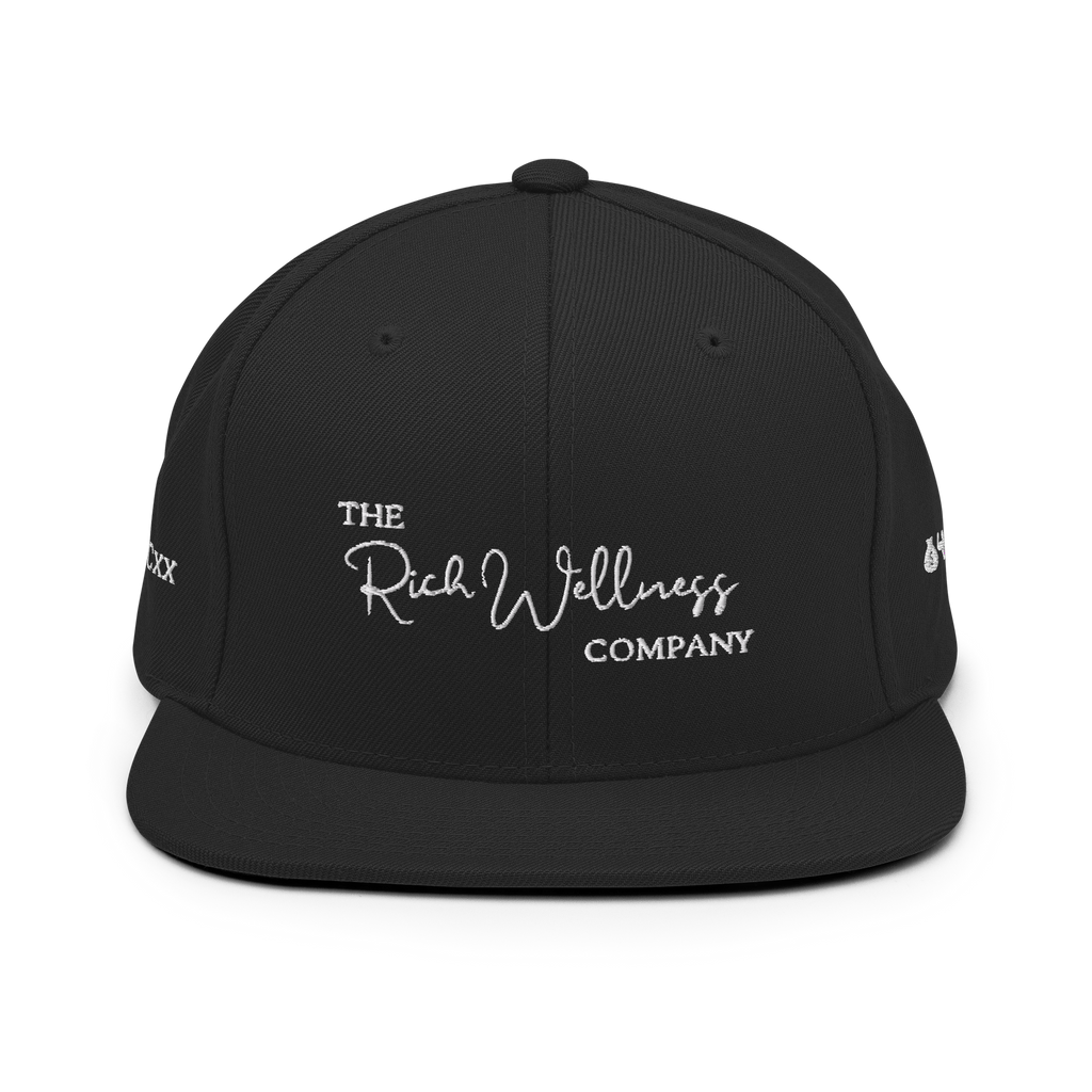 The Rich Snapback Hat-Darkness