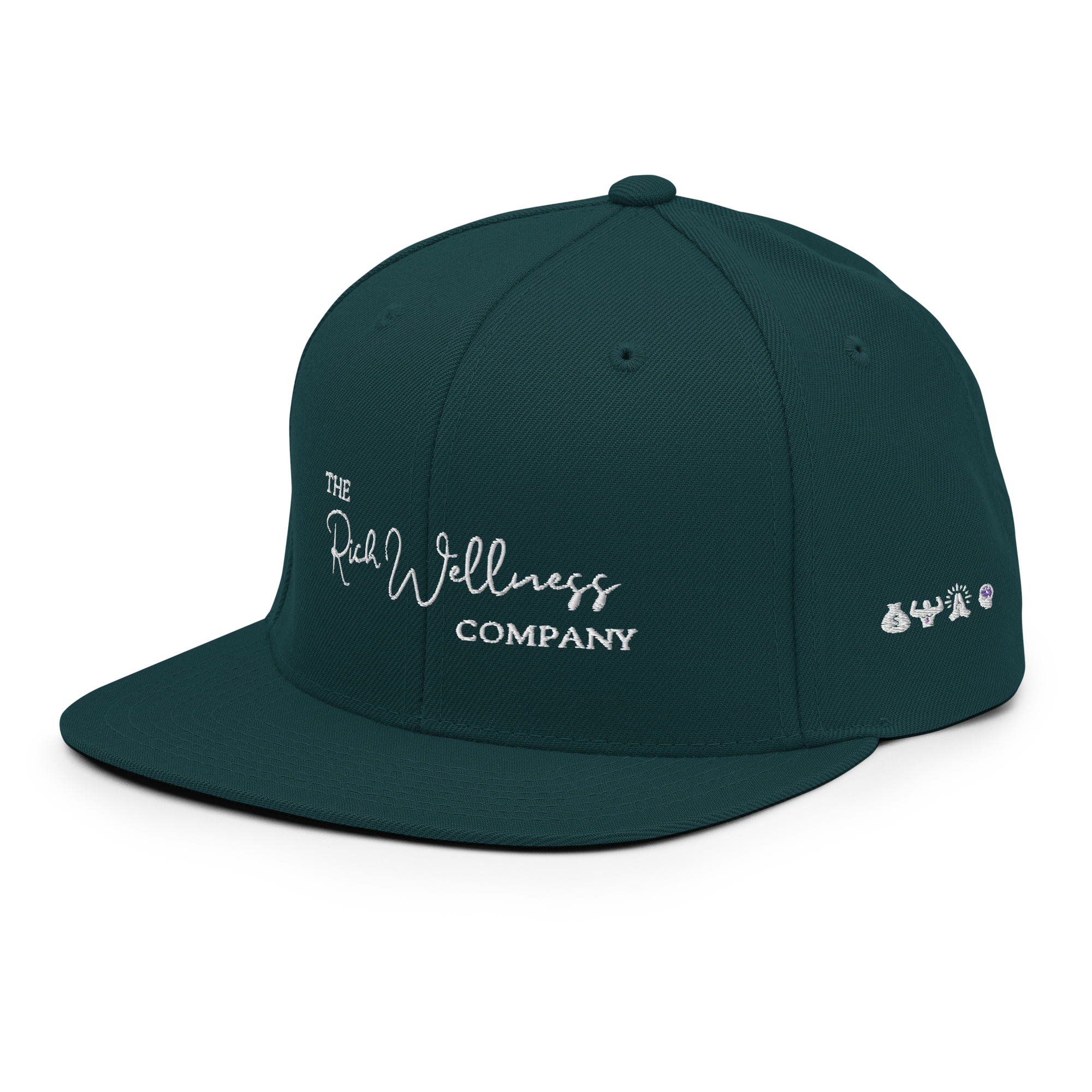 The Rich Snapback Hat-Darkness